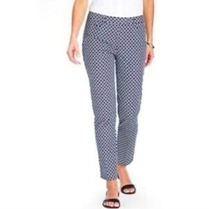 Talbot Navy Hampshire Signature Ankle Trouser
